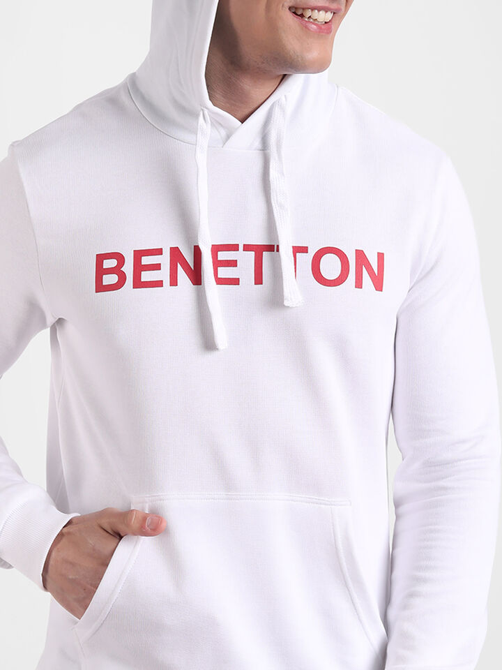 Basic Hoodie With Print image number 5